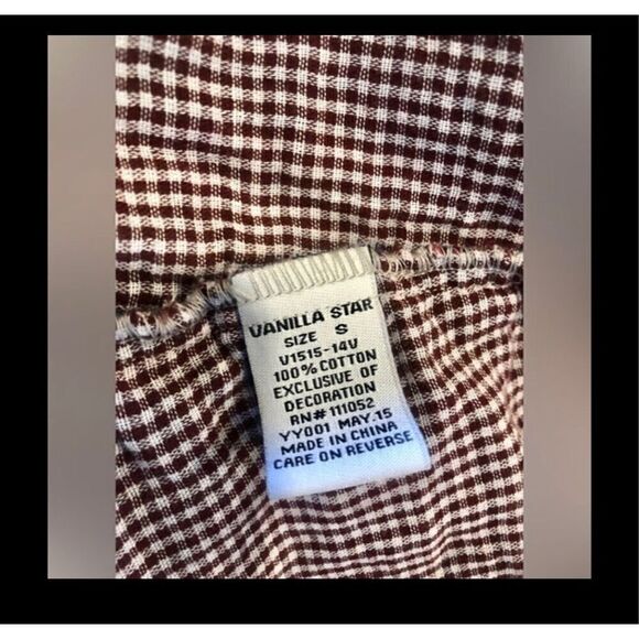 Pearl snap button 100% cotton plaid flannel - Picture 14 of 14